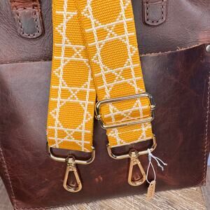 Butter Yellow Crossbody Strap Bright Purse Strap Guitar Bag Strap NEW! FAST SHIP